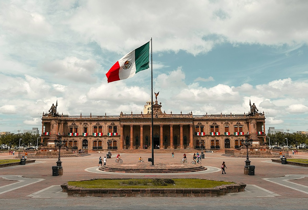 Visit the Macroplaza in Monterrey, the largest in all of Mexico